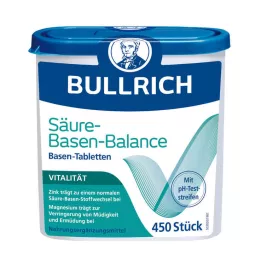 BULLRICH Skābju bāzes līdzsvara tabletes, 450 gab