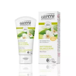 LAVERA matējošs līdzsvarojošs krēms zaļā tēja, 50 ml