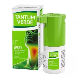 TANTUM VERDE 1,5 mg/ml aerosols iekšķīgai lietošanai, 30 ml