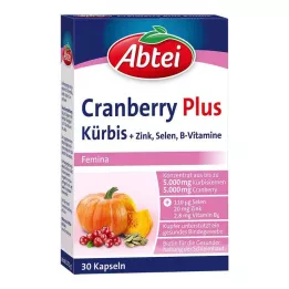 ABTEI Pumpkin Plus Cranberry kapsulas, 30 gab