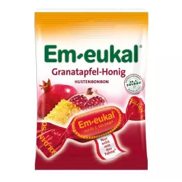 EM-EUKAL Granātābolu-Medus konfektes ar cukuru, 75 g