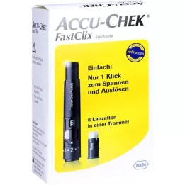 ACCU-CHEK FastClix lancetierīce II modelis, 1 gab