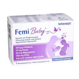 TETESEPT Femi Baby apvalkotās tabletes+mīkstās kapsulas, 2X30 gab