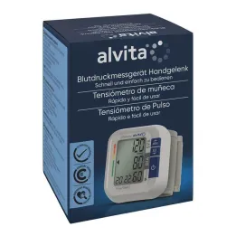 Plaukstas asinsspiediena mērītājs Alvita, 1 gab