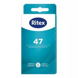 RITEX 47 prezervatīvi, 8 gab