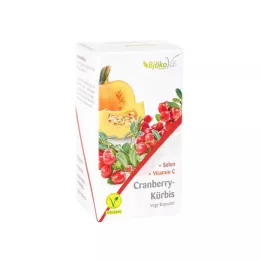 CRANBERRY-KÜRBIS Vegi kapsulas, 60 gab