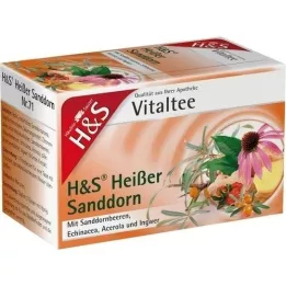 H&amp;S karstā smiltsērkšķu vital tējas filtra maisiņš, 20X2,0 g