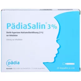 PÄDIASALIN 3% inhalācijas ampulas, 20 gab