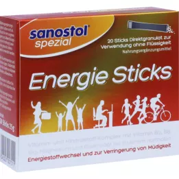 SANOSTOL speciālie enerģijas kociņi, 20 gab