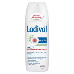LADIVAL Akut Apres Care nomierinošs aerosols, 150 ml