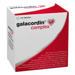 GALACORDIN kompleksās tabletes, 100 gab