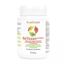 PLANTOCAPS ReToxan kompleksa kapsulas, 60 gab