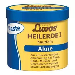 LUVOS Ārstnieciskā māla 2 pasta līdzenai ādai, 720 g