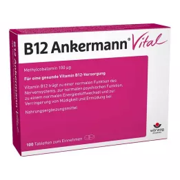 B12 ANKERMANN Vital tabletes, 100 gab