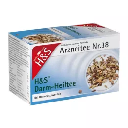 H&amp;S zarnu dziednieciskie tējas filtru maisiņi, 20X2,0 g