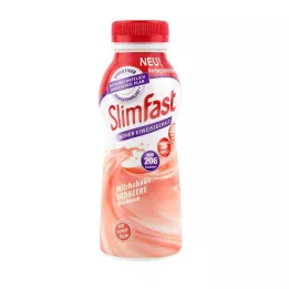 SLIM FAST Gatavs dzēriens zemeņu, 325 ml