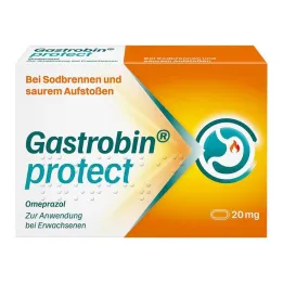 Gastrobin Protect 20 mg cietās kapsulas, 14 gab