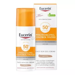 EUCERIN Saule CC Krēms tonēts vidējs LSF 50+, 50 ml