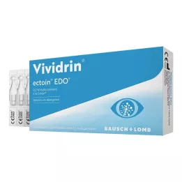 VIVIDRIN ektoīna EDO acu pilieni, 10X0,5 ml