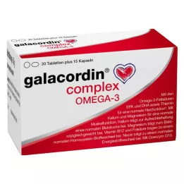 GALACORDIN komplekss Omega-3 tabletes, 30 gab