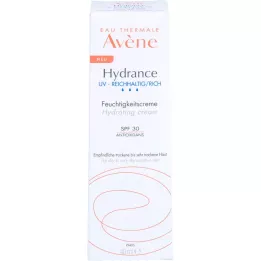 AVENE Hydrance UV bagātīgi mitrinošs krēms.SPF 30, 40 ml