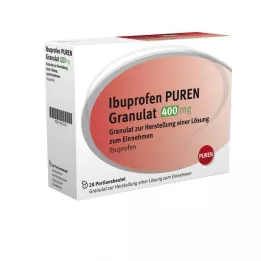 IBUPROFEN PUREN Granulas 400 mg šķīduma pagatavošanai iekšķīgai lietošanai, 20 gab
