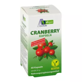 CRANBERRY VEGAN Kapsulas 400 mg, 60 gab