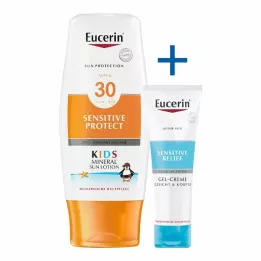 EUCERIN Sun Kids mikropigmenta losjons LSF 30, 150 ml