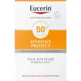 EUCERIN Matējošs Sun Fluid LSF 50+, 50 ml