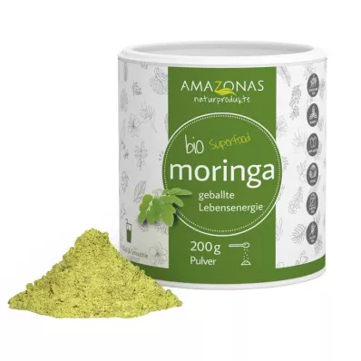 MORINGA 100% organisks pulveris tīrs 200 g pulveris, 200 g MORINGA 100% organisks pulveris tīrs 200 g pulveris, 200 g