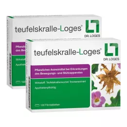 TEUFELSKRALLE-LOGES Apvalkotās tabletes, 200 gab