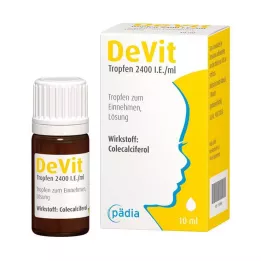 DEVIT Pilieni 2400 SV/ml Iekšķīgi lietojami pilieni, 10 ml