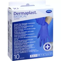 DERMAPLAST MEDICAL Unt.Handsch.unster.pf.Gr.S 6-7, 10 gab