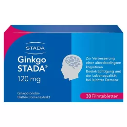 GINKGO STADA 120 mg apvalkotās tabletes, 30 gab