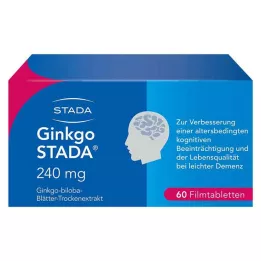GINKGO STADA 240 mg apvalkotās tabletes, 60 gab