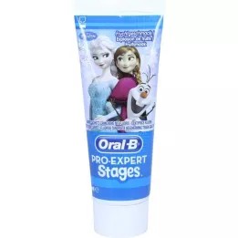 ORAL B Stages Bērnu zobu pasta Ledus Princese, 75 ml