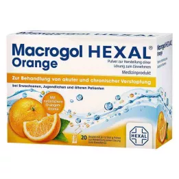 MACROGOL HEXAL Orange Plv.z.Her.e.Lsg.z.Einn.Btl., 20 gab