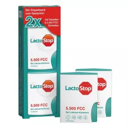LACTOSTOP 5500 FCC Tabletes Click Dispenser Dop.Pa., 2X120 St