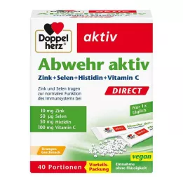 DOPPELHERZ Aizsardzība aktīva DIRECT Granulas, 40 gab