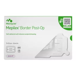 MEPILEX Apmales stabs-OP Līmējošais pārsējs 9x10 cm, 10 gab