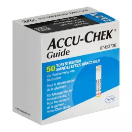 ACCU-CHEK Vadošās testa strēmeles, 1X50 gab