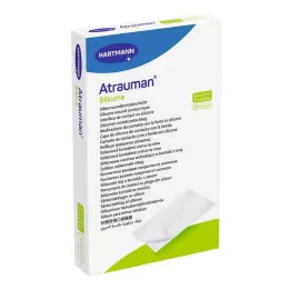 ATRAUMAN Silikona sterilas 5x7 cm kompreses, 10 gab