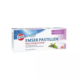 EMSER Pastilas ar salviju bez cukura, 30 gab