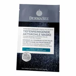 DERMASEL Maska ar aktīvās ogles dziļo attīrīšanu, 12 ml