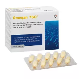 OMEGAN 750 mīkstās kapsulas, 120 gab