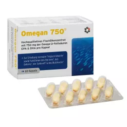 OMEGAN 750 mīkstās kapsulas, 60 gab