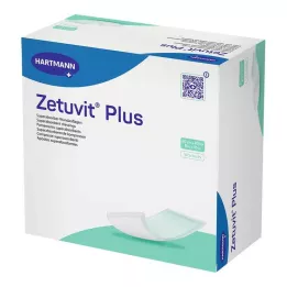 ZETUVIT Plus īpaši spēcīga sūkšanas komprese sterila 20x40 cm, 10 gab