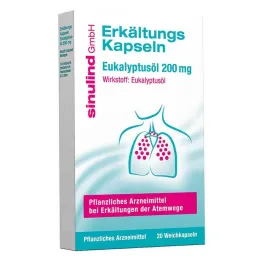 sinulind® aukstuma kapsulas, 20 gab