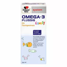 DOPPELHERZ Omega-3 šķidruma saimes sistēma, 250 ml