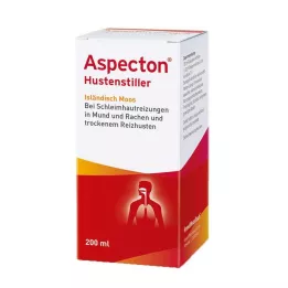 ASPECTON Klepus nomācoša Islandes sūnu sula, 200 ml